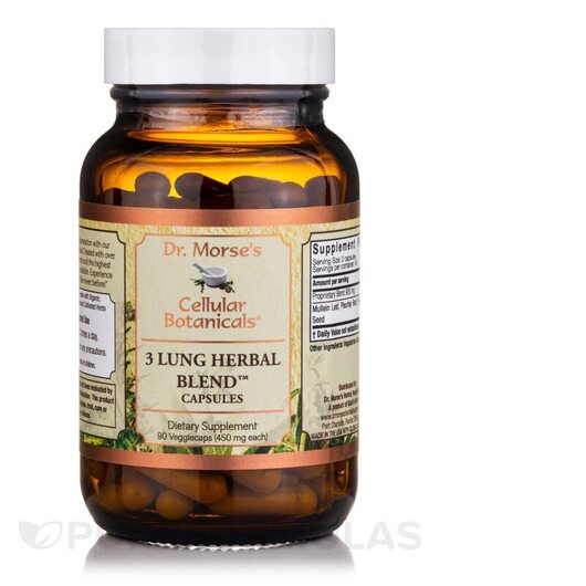 Основне фото товара Doctor Morse's, 3 Herb Blend Capsules, Трави, 90 капсул