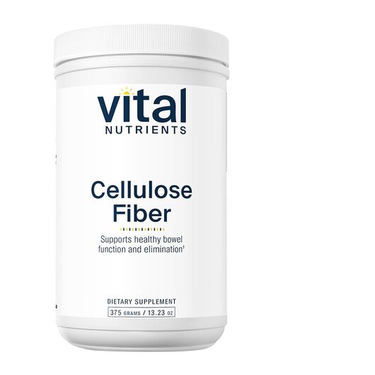 Основне фото товара Vital Nutrients, Cellulose Fiber, Клітковина, 375 г