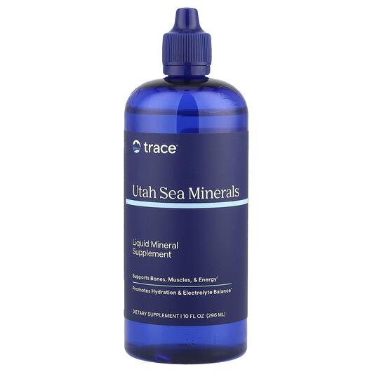 Основне фото товара Trace, Pure Utah Sea Minerals, Мінеральні добавки, 473 мл