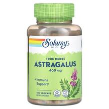 Астрагал True Herbs Astragalus 400 mg Solaray