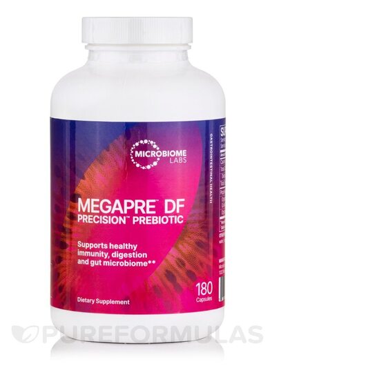 Основне фото товара MegaPre Dairy Free Capsules, Клітковина, 180 капсул