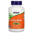 Фото товару NOW, Lion's Mane 500 mg, Гриби Левова Грива, 60 капсул