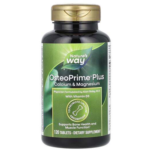 Основне фото товара Nature's Way, OsteoPrime Plus, Зміцнення кісток, 120 таблето