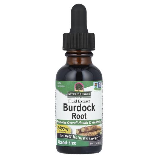 Основне фото товара Nature's Answer, Burdock 2000 mg, Екстракт Лопуха 2000 мг, 3