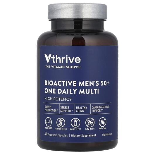 Основне фото товара Bioactive Men's 50+ One Daily, Вітаміни для чоловіків 50+, 3