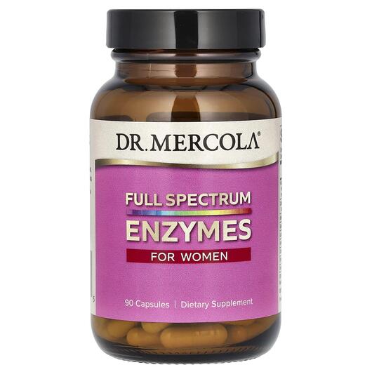 Основне фото товара Full Spectrum Enzymes For Women, Ферменти для жінок, 90 капсул
