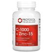 Фото товару C-1000 + Zinc-15 120 Veg, Вітамін C -1000 + цинк-15, 120 капсул