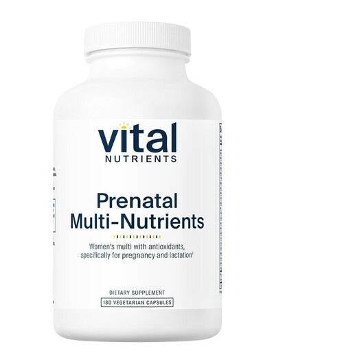Основне фото товара PreNatal Multi-Nutrients, Вітаміни для вагітних, 180 капсул