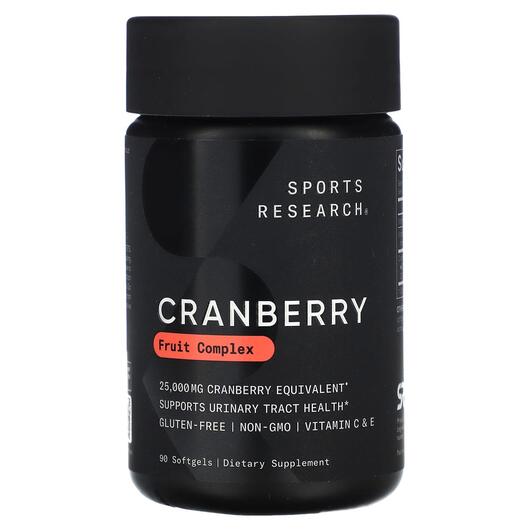 Основне фото товара Cranberry Concentrate 250 mg, Журавлина, 90 капсул