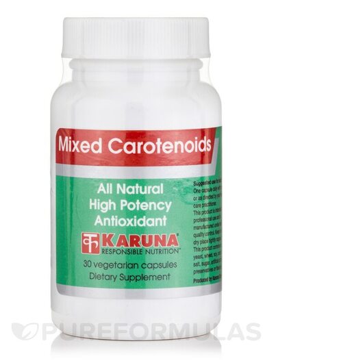 Основне фото товара Mixed Carotenoids, Суперкаротиноідний комплекс, 30 капсул
