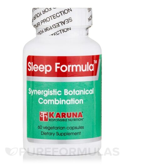 Основне фото товара Karuna Health, Sleep Formula, Мелатонін, 60 капсул