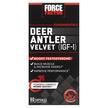 Force Factor, Deer Antler Velvet IGF-1, Оленячий ріг, 60 капсул