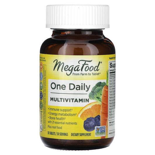 Основне фото товара MegaFood, One Daily, Мультивітаміни, 30 таблеток