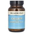 Calcium with Vitamins D3 & K2, Кальцій з D3 K2, 90 капсул