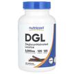 Фото товару Nutricost, DGL 5000 mg, Лакриця, 120 капсул