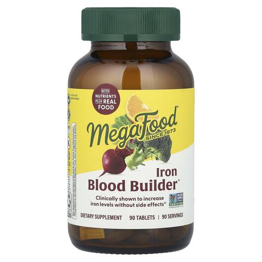 Основне фото товара Blood Builder Iron & Multi, Комплекс для серця та сосудів, 90