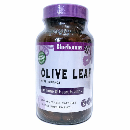 Основне фото товара Olive Leaf Herb Extract, Листя оливи, 120 капсул