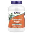 Фото товару NOW, Magnesium Malate Caps, Магній Малат, 180 капсул
