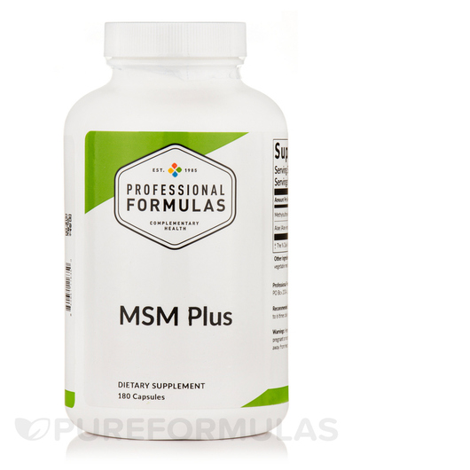 Основне фото товара MSM Plus, Метилсульфонілметан МСМ, 180 капсул