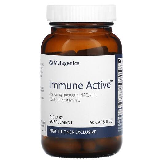 Основне фото товара Metagenics, Immune Active, Підтримка імунітету, 60 капсул