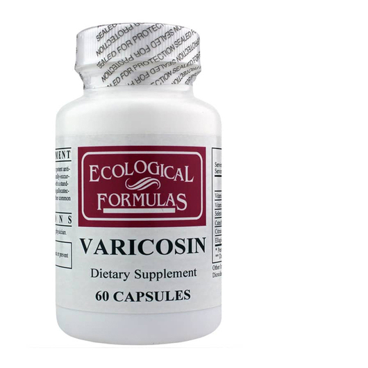 Основне фото товара Ecological Formulas, Varicosin, Підтримка вен ніг, 60 капсул