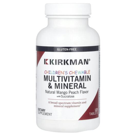 Основне фото товара Children's Chewable Multivitamin &, Вітаміни для дітей, 