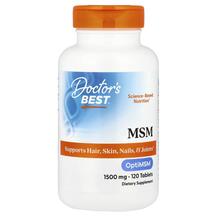 MSM 1500 мг MSM with OptiMSM Doctor's Best
