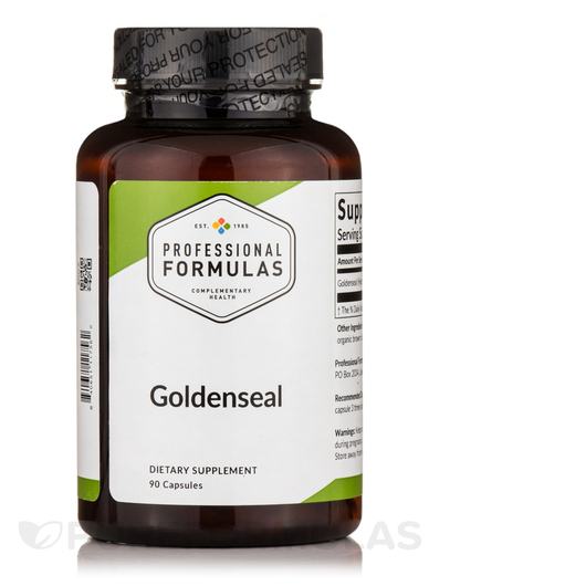 Основне фото товара Professional Formulas, Goldenseal, Жовтокорінь, 90 капсул