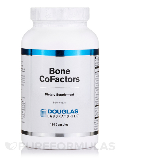 Основне фото товара Bone Cofactors, Зміцнення кісток, 180 капсул
