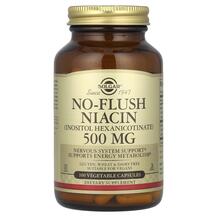No-Flush Niacin 500 mg Ниацин 500 мг Solgar