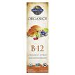 Vegan B-12 Organic Spray, Спрей Вітамін В-12 смак Малина, 58 мл