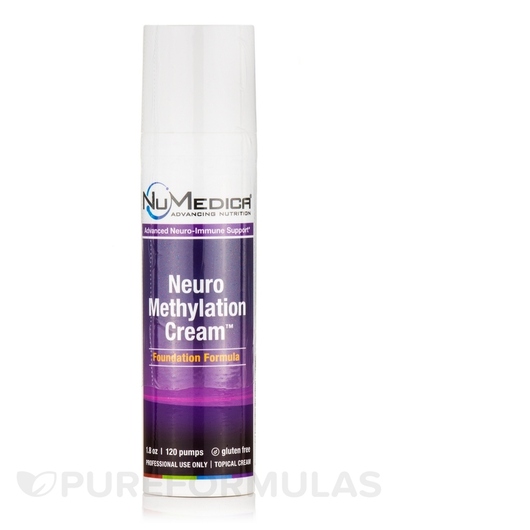 Основне фото товара NuMedica, NeuroMethylation Cream, Метилфолат, 51 г