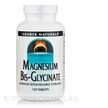 Source Naturals, Magnesium Bis-Glycinate, Магній, 120 таблеток