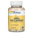 Solaray, Mega Multi Mineral, Мега Мінерали без Заліза, 100 капсул