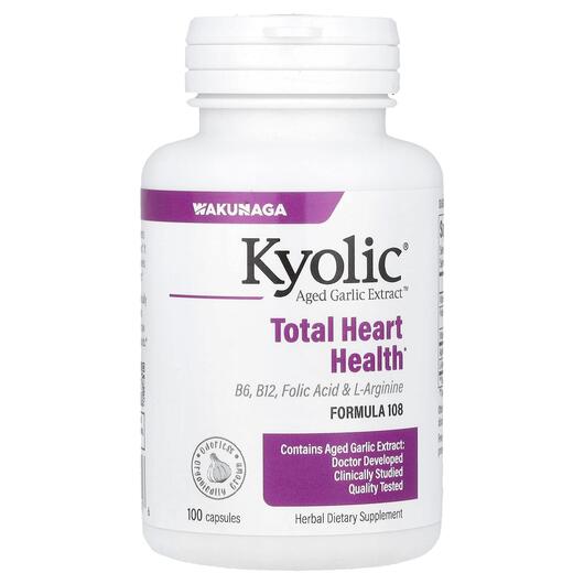 Основне фото товара Kyolic, Total Heart Health, Кардіо комплекс, 100 капсул