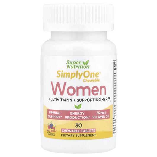 Основне фото товара SimplyOne Women Multivitamin + Supporting, Вітаміни для жінок, 30
