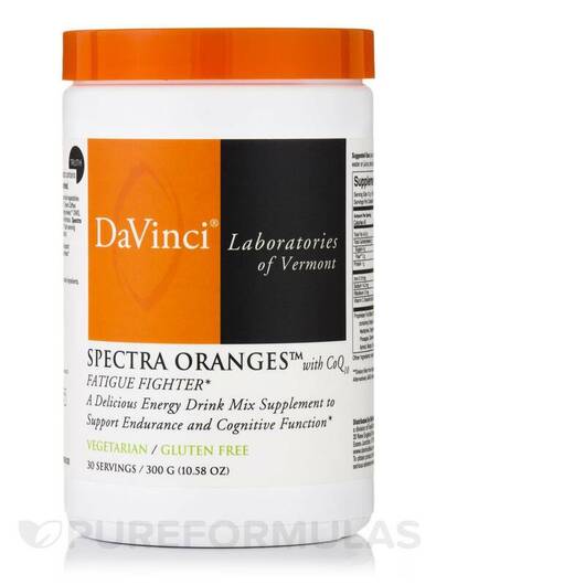 Основне фото товара Spectra Oranges with CoQ10 30 Servings, Убіхінол, 300 г