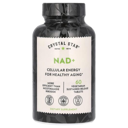 Основное фото товара NAD+, Никотинамид рибозид, 60 Vegetarian Sustained-Release Tablet