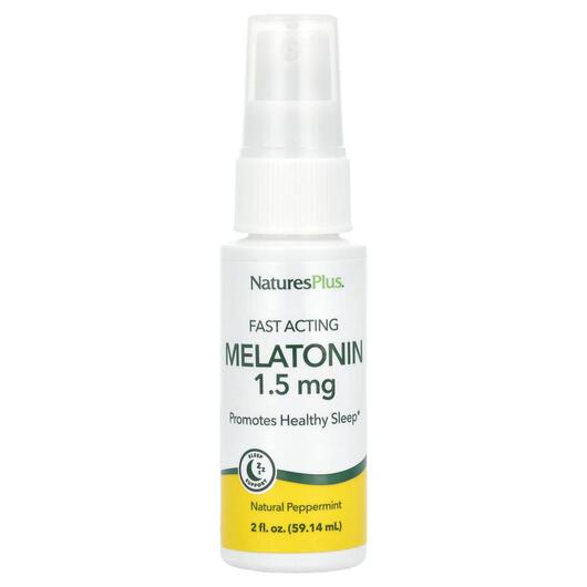 Основне фото товара InstaNutrient Melatonin Supplement Spray Natural, Мелатонін, 59.1