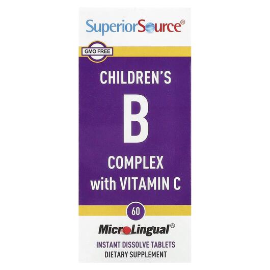 Основне фото товара Children's B, B-комплекс, 60 Microлinгuaл Instant Dissoлve T