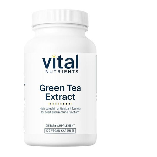 Основне фото товара Green Tea Extract 80% 275 mg, Екстракт Зеленого Чаю, 120 капсул