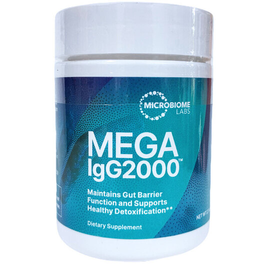 Основне фото товара Microbiome Labs, MegaIgG2000, Концентрат імуноглобуліну, 60 г