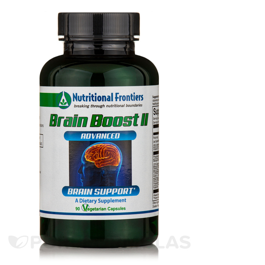 Основне фото товара Nutritional Frontiers, Brain Boost II, Підтримка мозку, 90 капсул