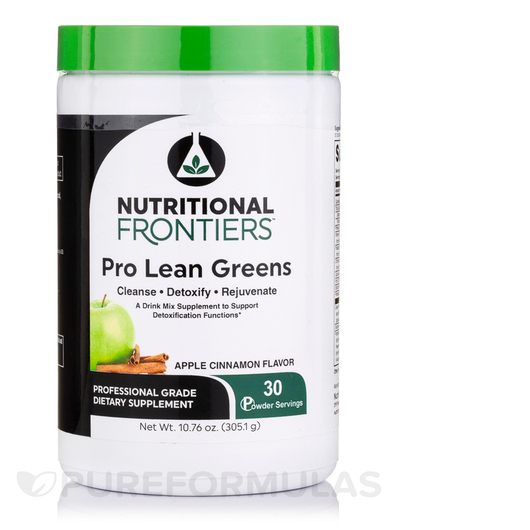 Основне фото товара Pro Lean Greens Apple Cinnamon, Суперфуд, 305.1 г