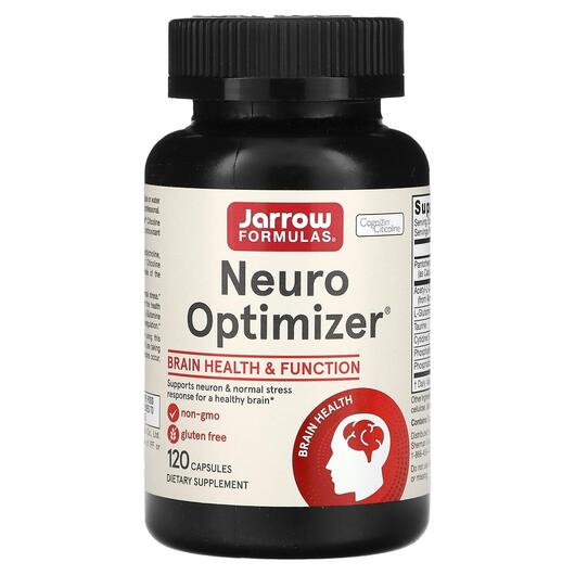 Основне фото товара Jarrow Formulas, Neuro Optimizer, Нейрооптимізатор, 120 капсул