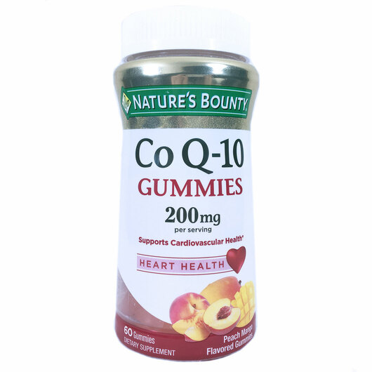 Основне фото товара Nature's Bounty, CoQ-10 Gummies 200 mg, Коензим Q-10, 60 цук