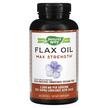 Фото товару Flax Oil Max Strength, Лляна олія 1300 мг, 200 капсул