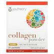 Youtheory, Collagen Powder Vanilla, Колаген, 21 шт