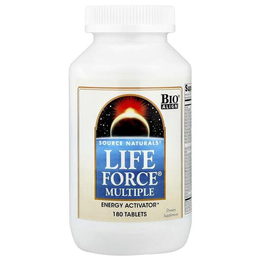 Основне фото товара Life Force Multiple, Мультивітаміни Life Force Multiple, 180 табл