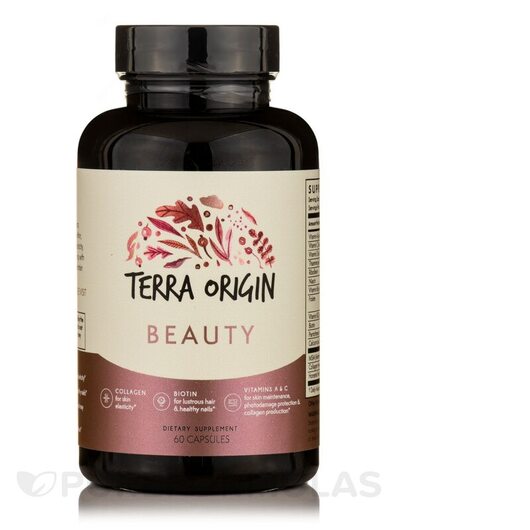 Основне фото товара Beauty Capsules Hair Skin and Nails formula with, Колаген, 60 кап